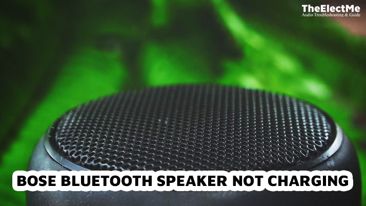 Bose Bluetooth Speaker Not Charging