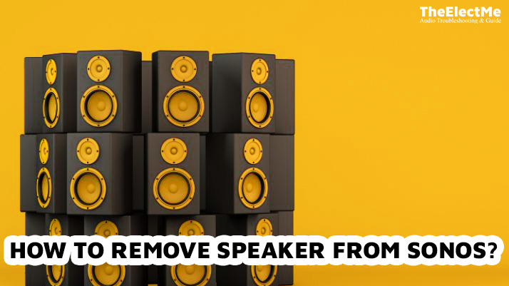 Remove Speaker From Sonos