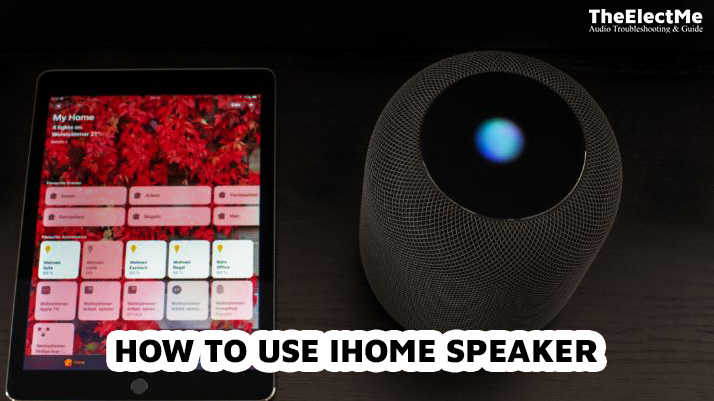 How To Use iHome Speaker 