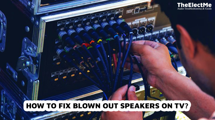 How To Fix Blown Out Speakers On TV